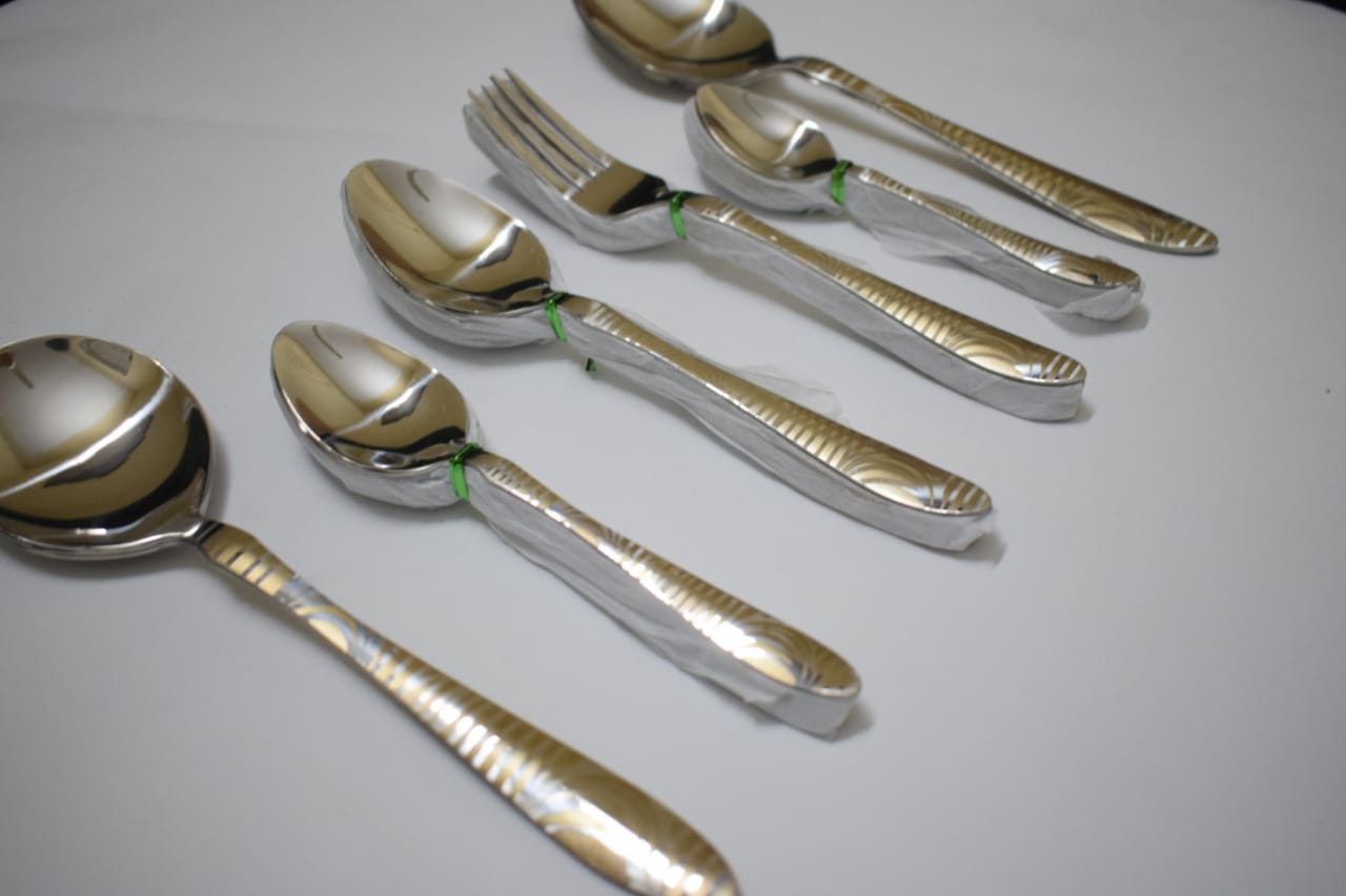 28-Piece Stainless Steel Cutlery Set – Complete Dining Collection | ChefTools