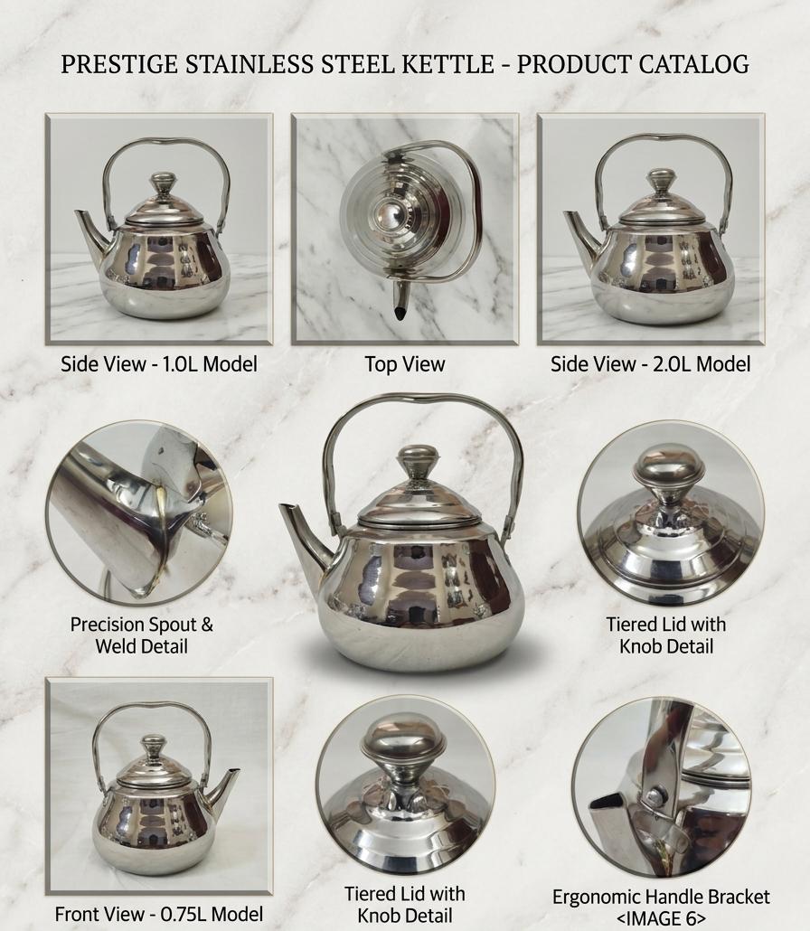 Stainless Steel Stove Kettle – Guava Design Mirror Polish | ChefTools