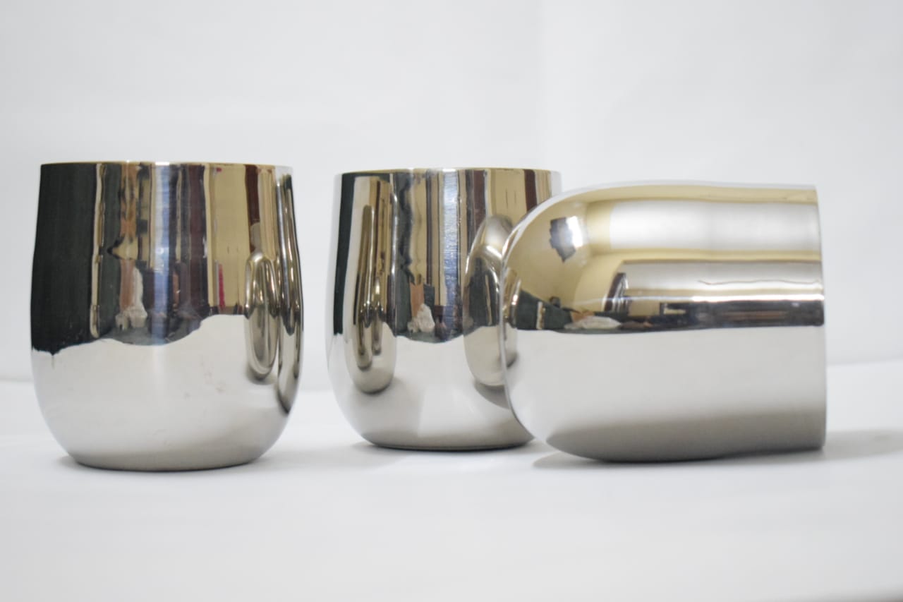 Stainless Steel Cup Set Sipware