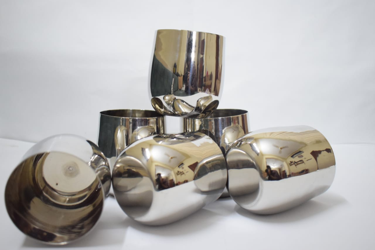 Stainless Steel Cup Set Sipware