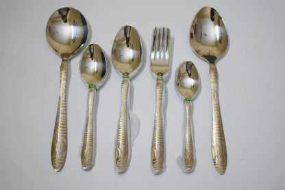 28-Piece Stainless Steel Cutlery Set – Complete Dining Collection | ChefTools