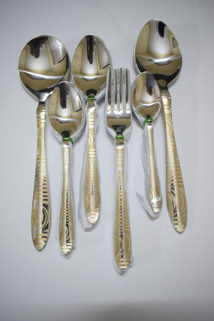 28-Piece Stainless Steel Cutlery Set – Complete Dining Collection | ChefTools