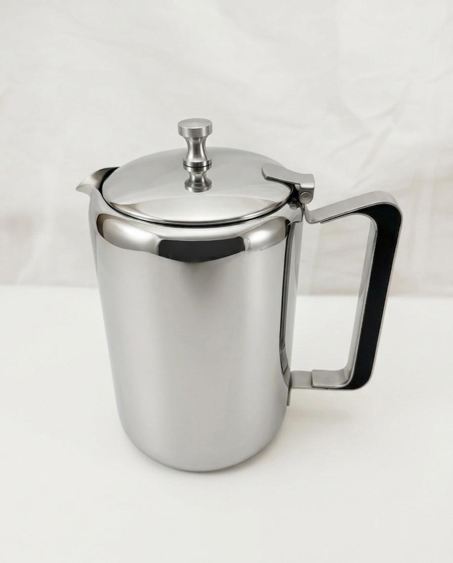 ChefTools Noor Pot stainless steel serving pot angled view