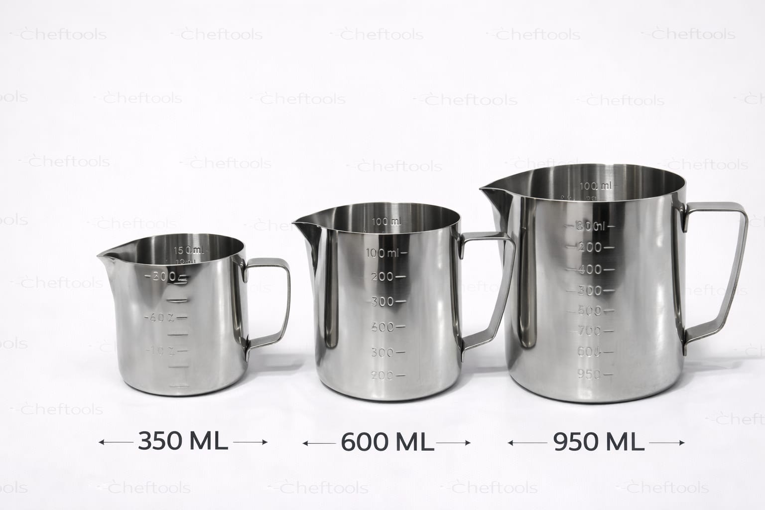 ChefTools Crema Pitcher espresso machine steam wand milk steaming