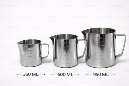 ChefTools Crema Pitcher espresso machine steam wand milk steaming