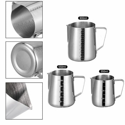 ChefTools Crema Pitcher stainless steel jug detail