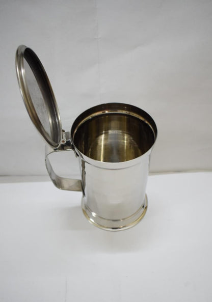 Stainless Steel Beer Mug - three mugs grouped