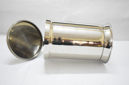 Stainless Steel Beer Mug - front profile