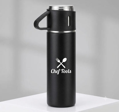 ChefTools 500ml Vacuum Flask - navy blue