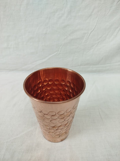 Hammered Copper Glass - main view
