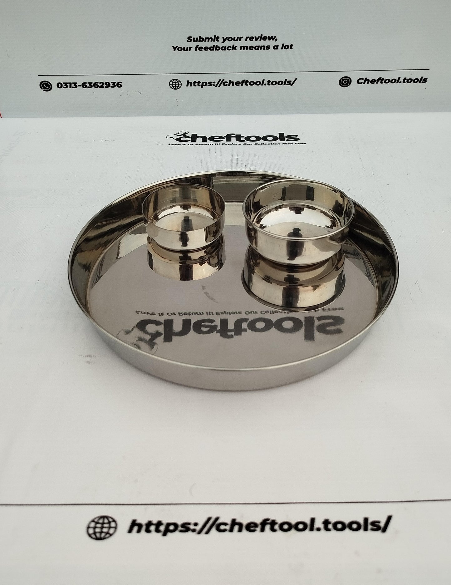 Stainless Steel Indian Thali Set