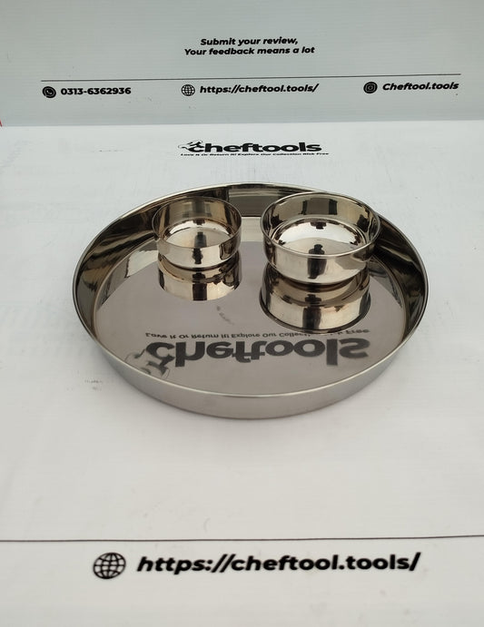 Stainless Steel Indian Thali Set