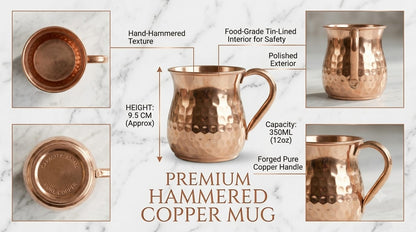 Tamra Mug copper mug rear profile