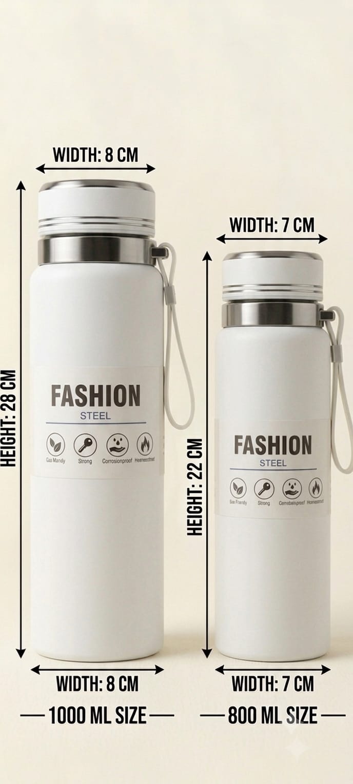Fashion Steel water bottle color variant