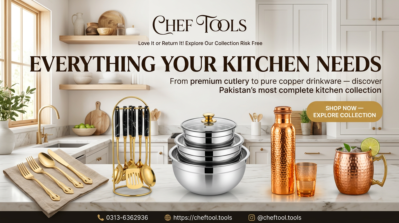 ChefTools - Everything Your Kitchen Needs - Complete Kitchen Collection Banner