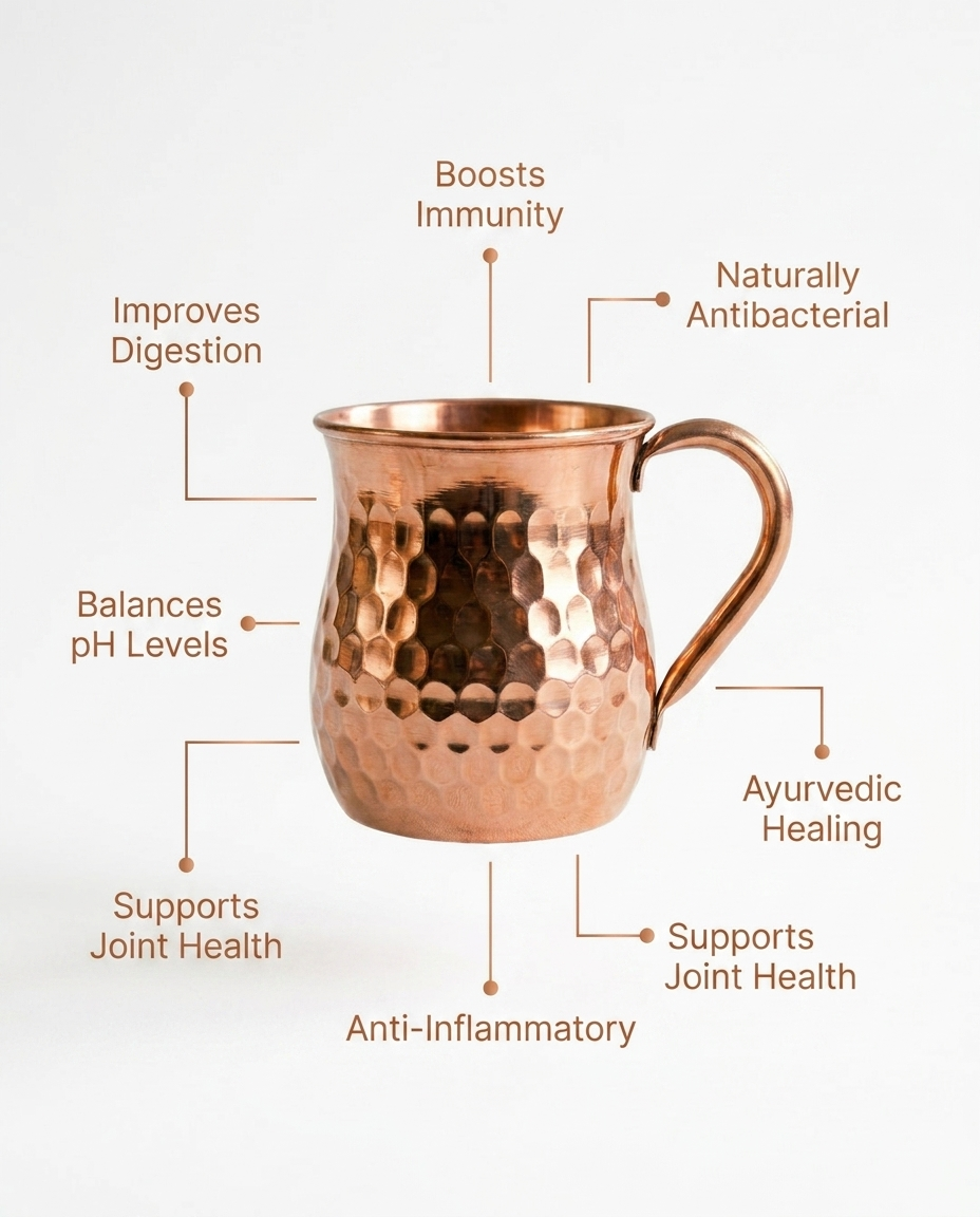 Sehat Jaam – Khaalis Copper Mug | ChefTools