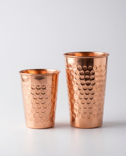 Hammered Copper Glass – Pure Copper Tumbler | ChefTools