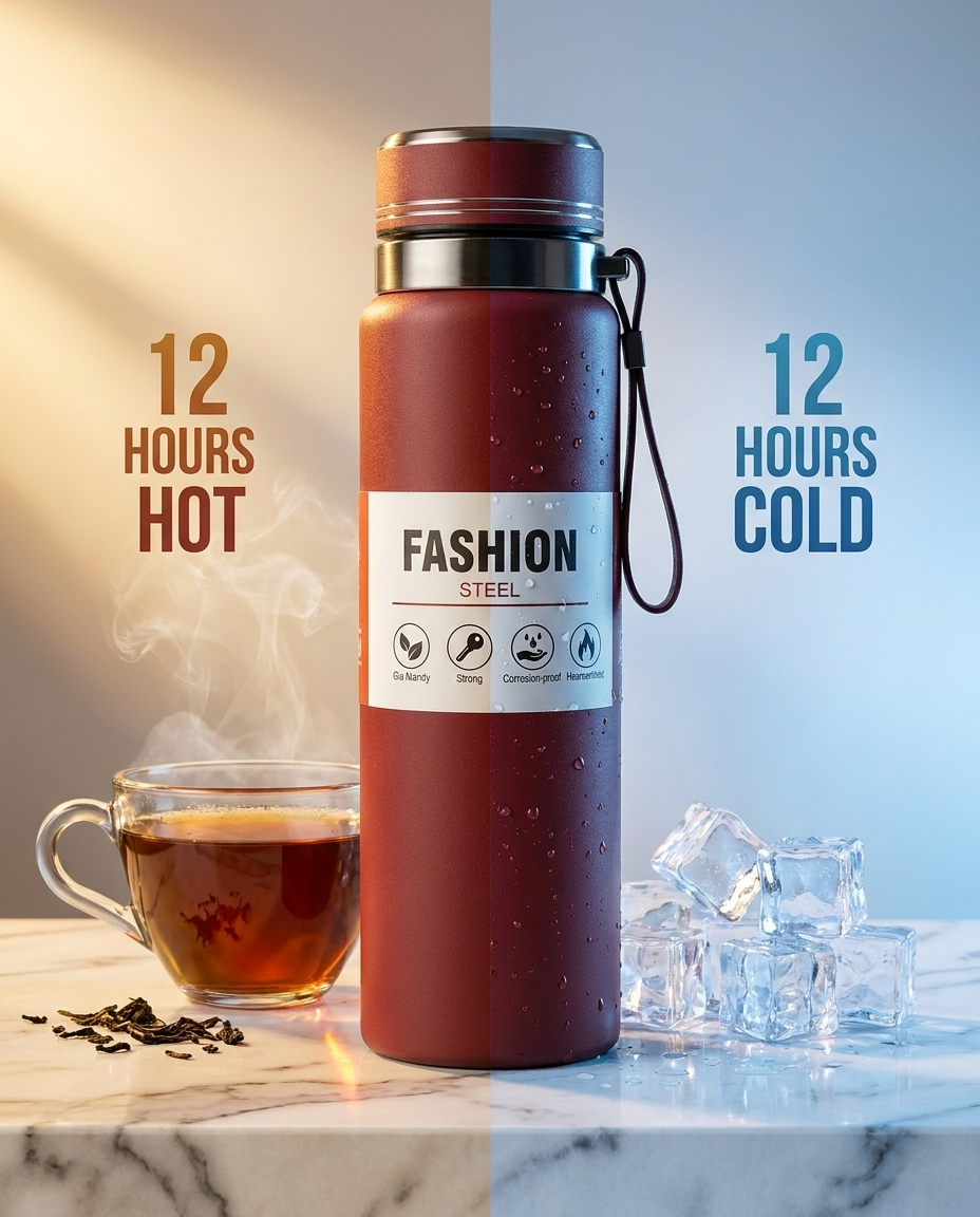 Fashion Steel Bottle – Insulated Stainless Steel Water Bottle | ChefTools
