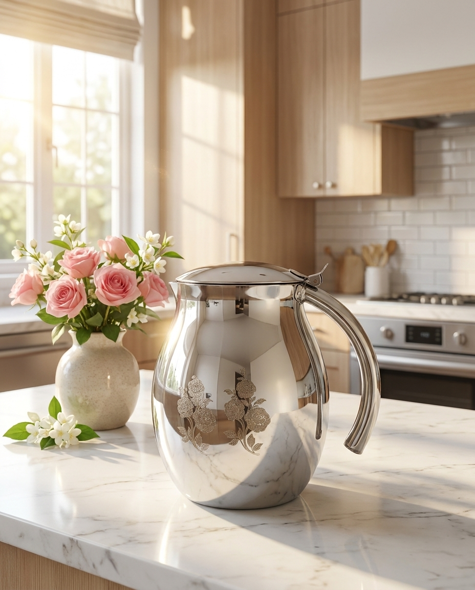 Laser Craft Stainless Steel Jug – Modern Series | ChefTools