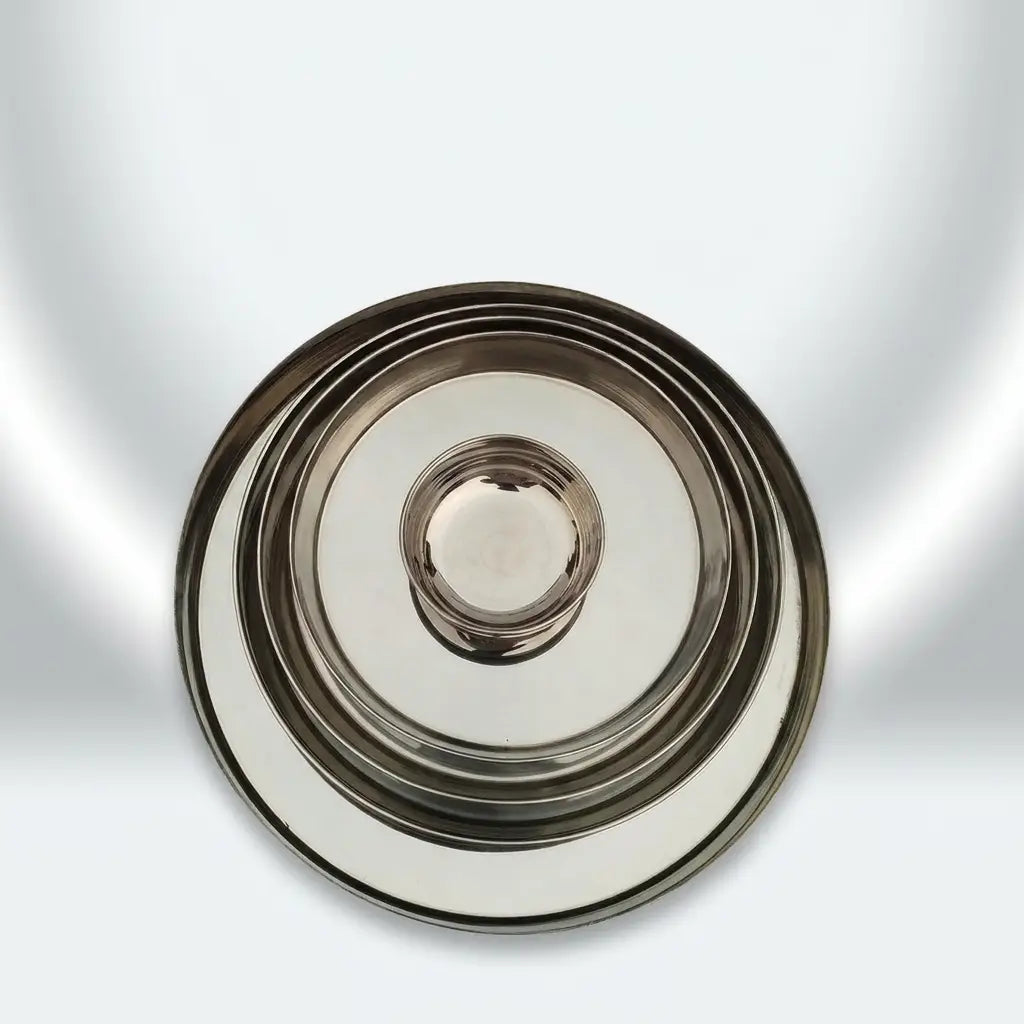 Stainless Steel Indian Thali Set