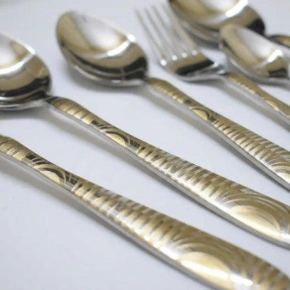 28-Piece Stainless Steel Cutlery Set – Complete Dining Collection | ChefTools