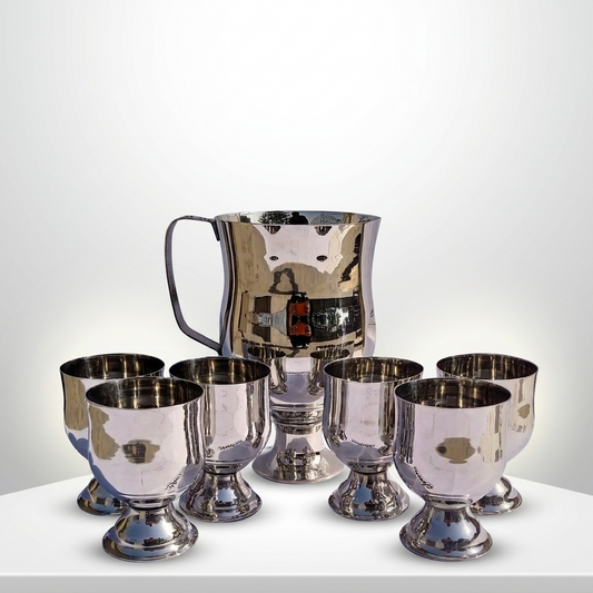 Queen Bunch Water Set – Stainless Steel Jug & Glass Collection | ChefTools