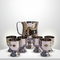 Queen Bunch Water Set – Stainless Steel Jug & Glass Collection | ChefTools