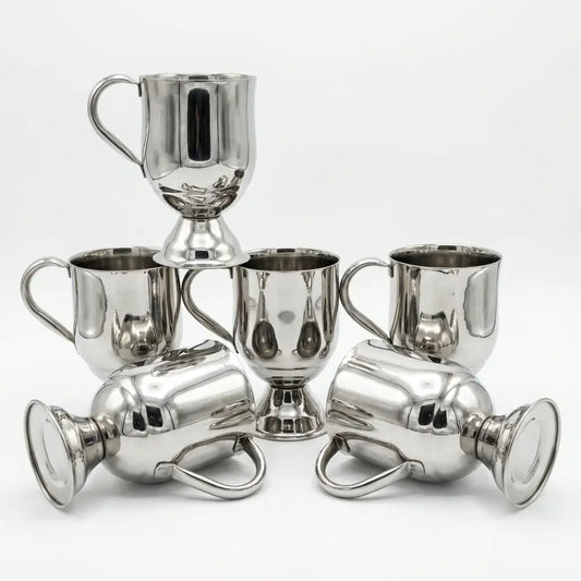 Sparkling Water Set – 6-Piece Handled Stainless Steel | ChefTools