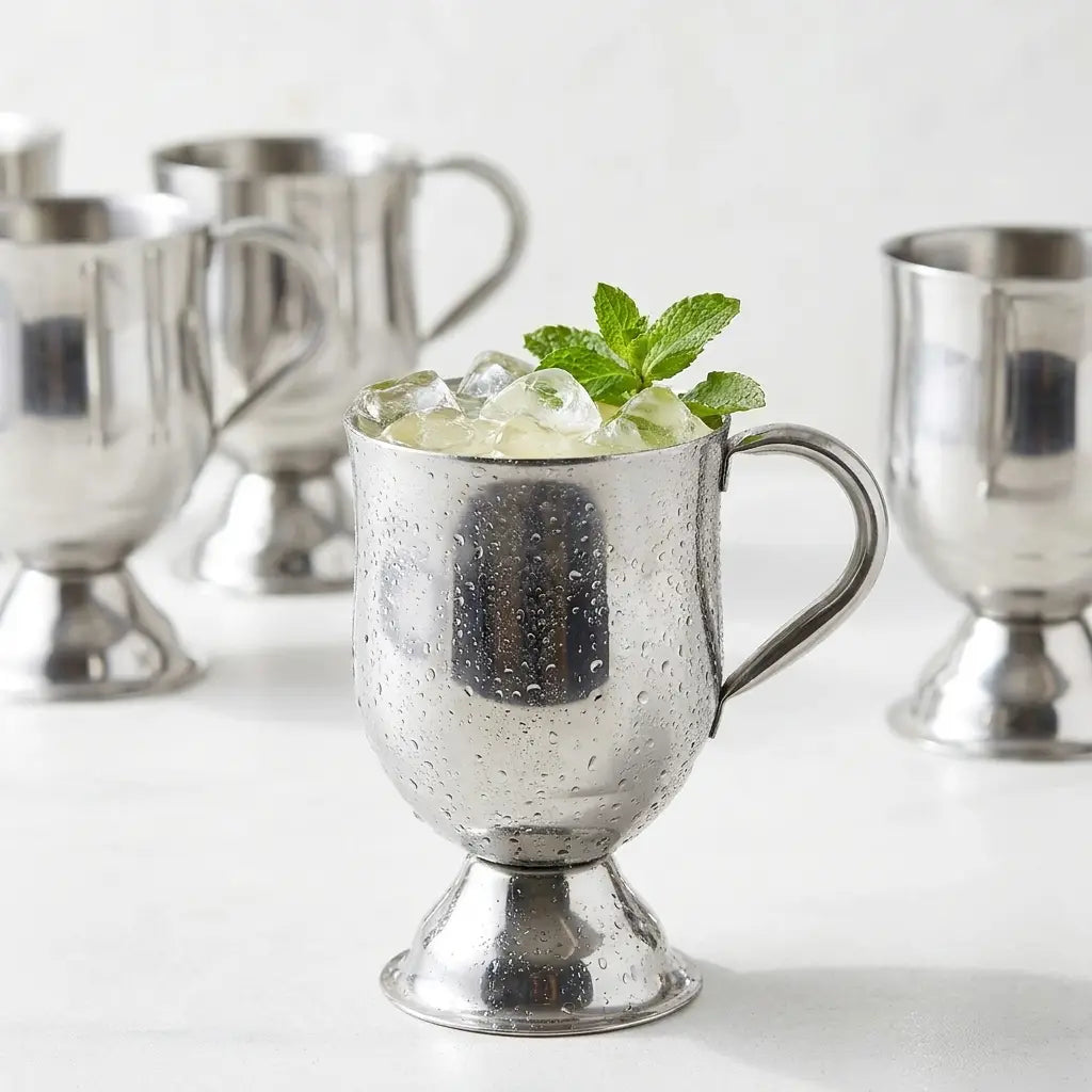 Sparkling Water Set – 6-Piece Handled Stainless Steel | ChefTools