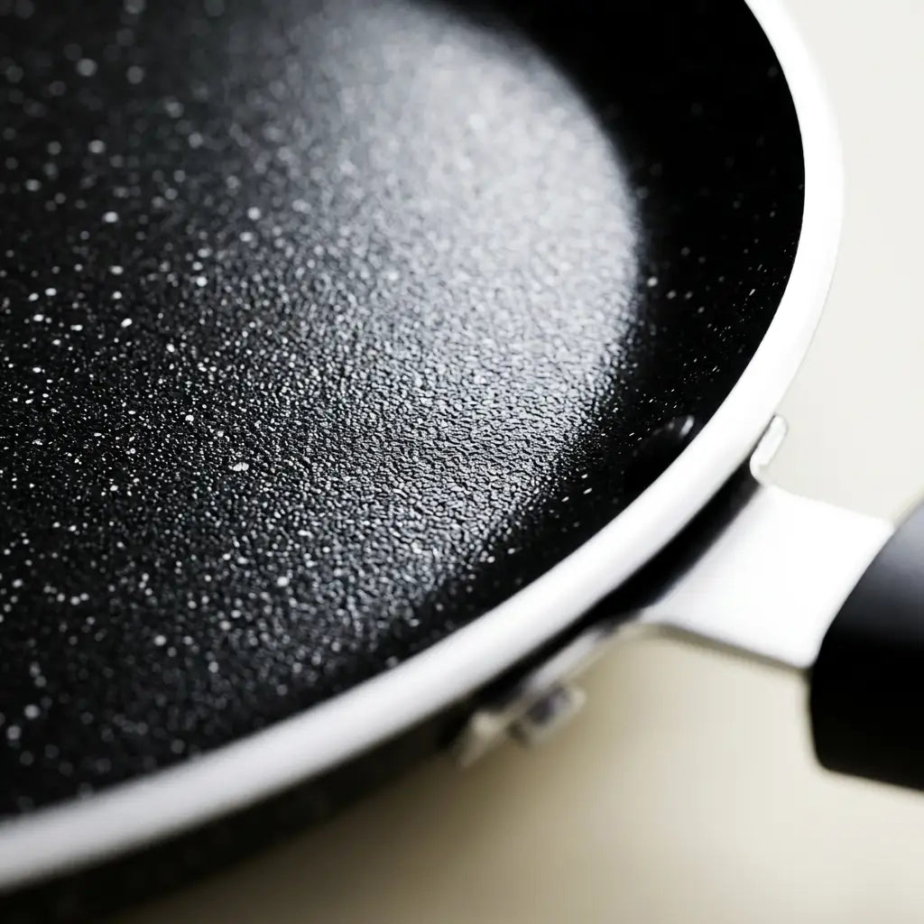 Obsidian Non-Stick Marble Coating close-up surface detail