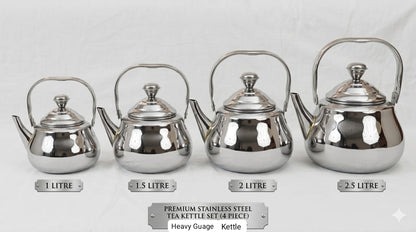 Stainless Steel Stove Kettle – Guava Design Mirror Polish | ChefTools
